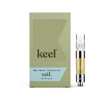 Keel Sail HHC + THCO + Terpene Blend / 510 Thread Cart (10 Pack)